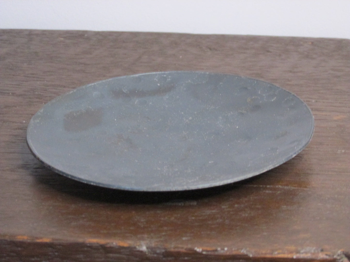 Hand Forged Iron 6 th Anniversary Bowl: Personalized Metal Gift, Rustic