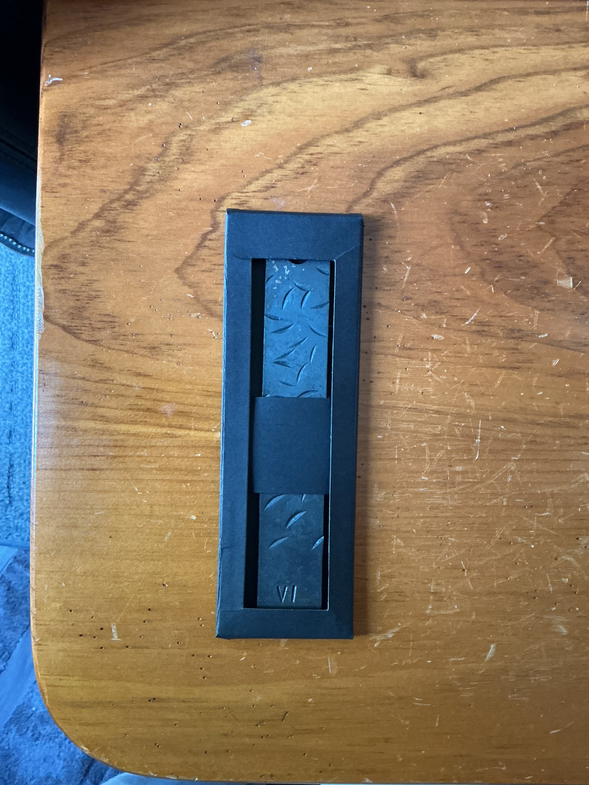 Hand Hammered Steel Bookmark | 6th Anniversary Gift Crescent Moon